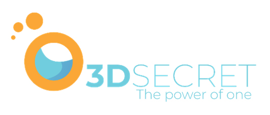3D secret logo
